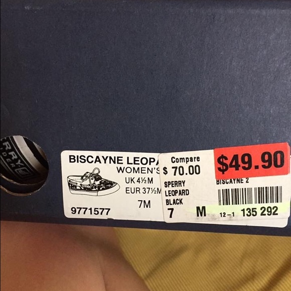 Women's leopard sperry's - Picture 3 of 3