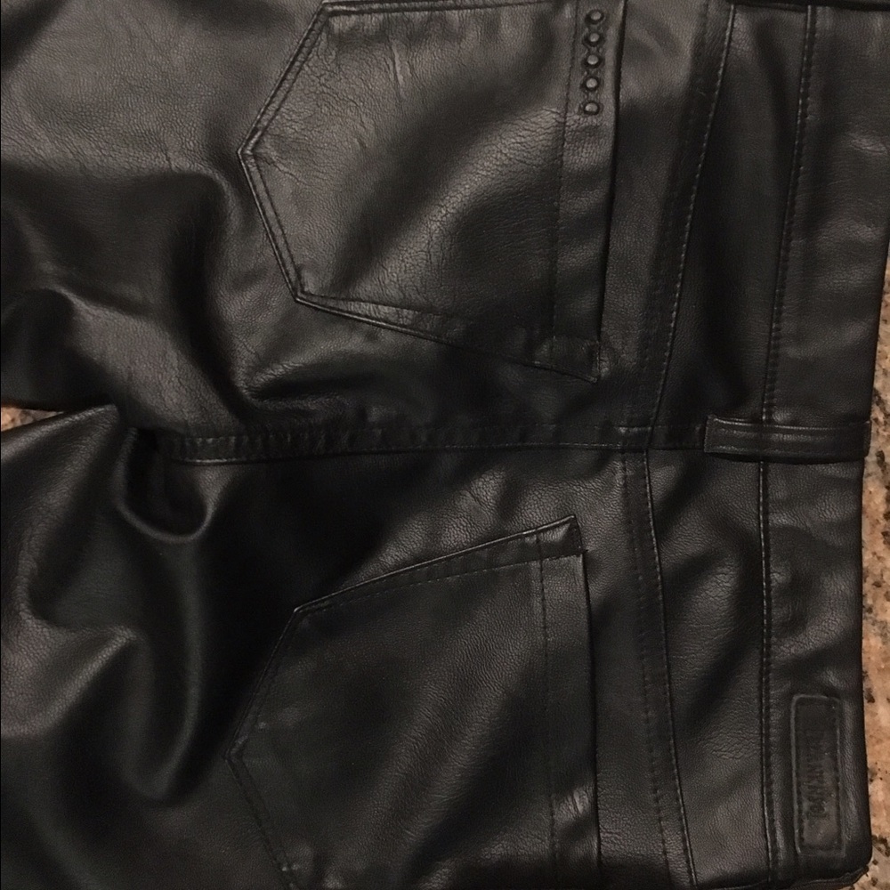 BLANK Leather Skinny Jeans - Picture 4 of 4