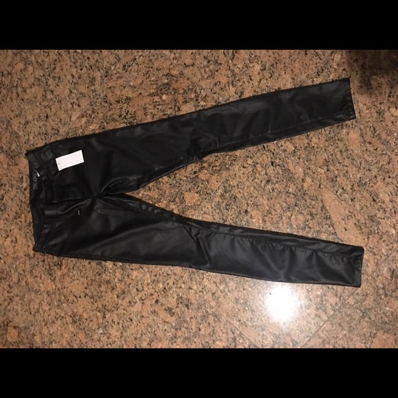 Blank NYC Denim - BLANK Leather Skinny Jeans