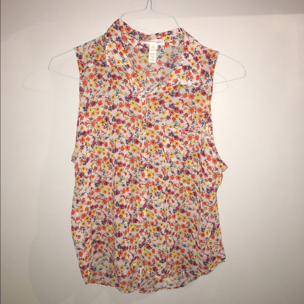 Blouse tank top