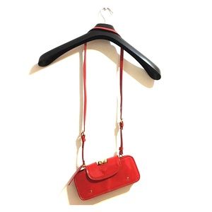 Marc by Marc Jacobs Red Patent Lthr Crossbody Bag