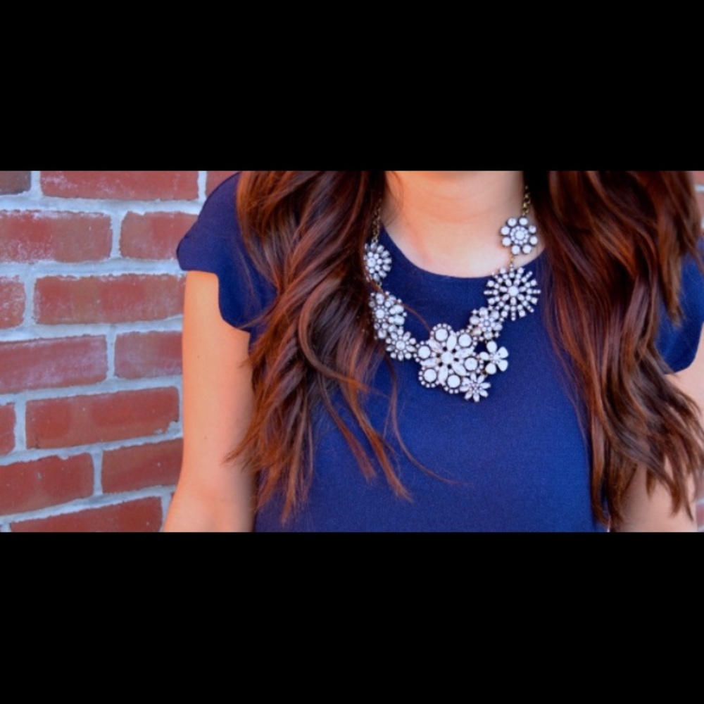 Jcrew statement necklace