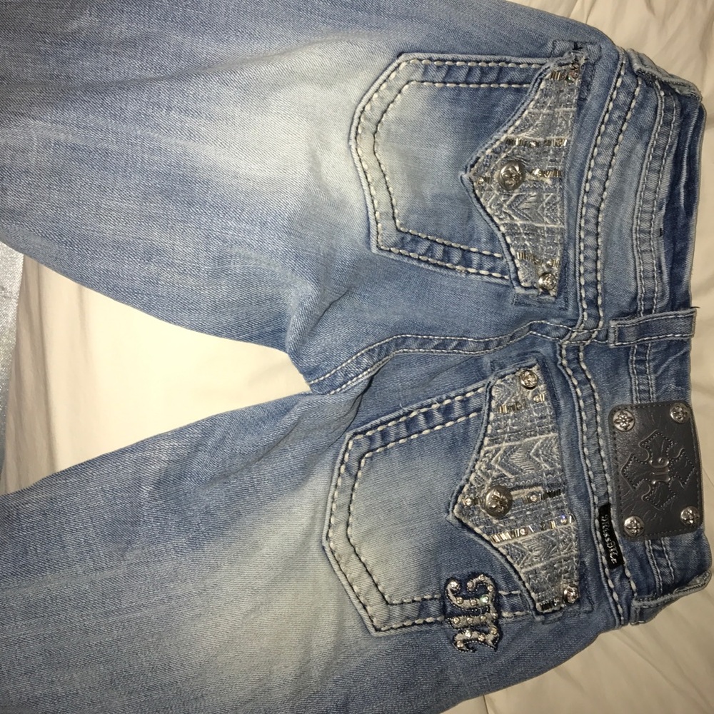 Miss me cropped jeans size 26