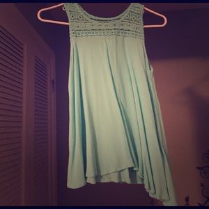 A light blue tank top size:12