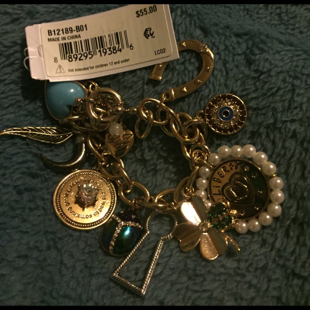 BetseyJohnson lucky gold Cham bracelet 😊 - Picture 3 of 3