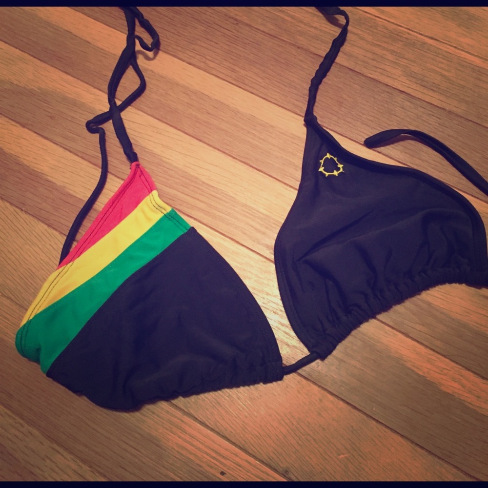 Rasta bikini top