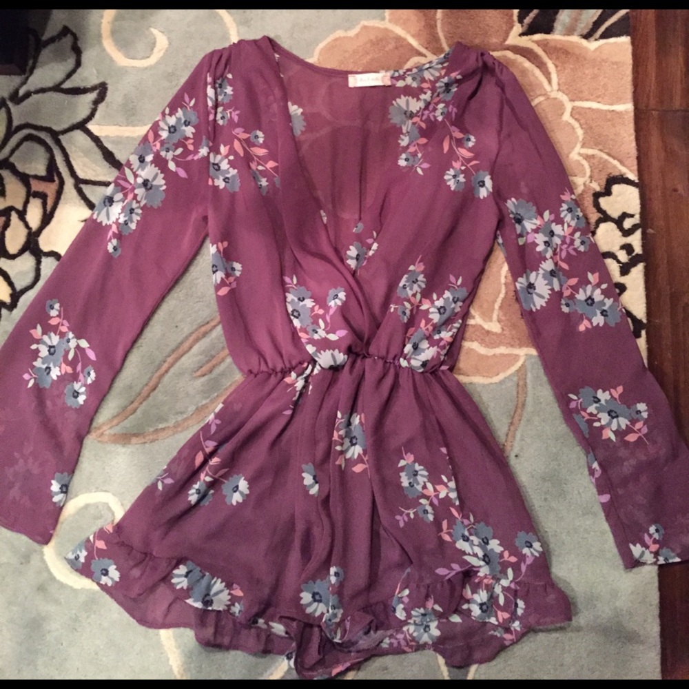 Floral romper