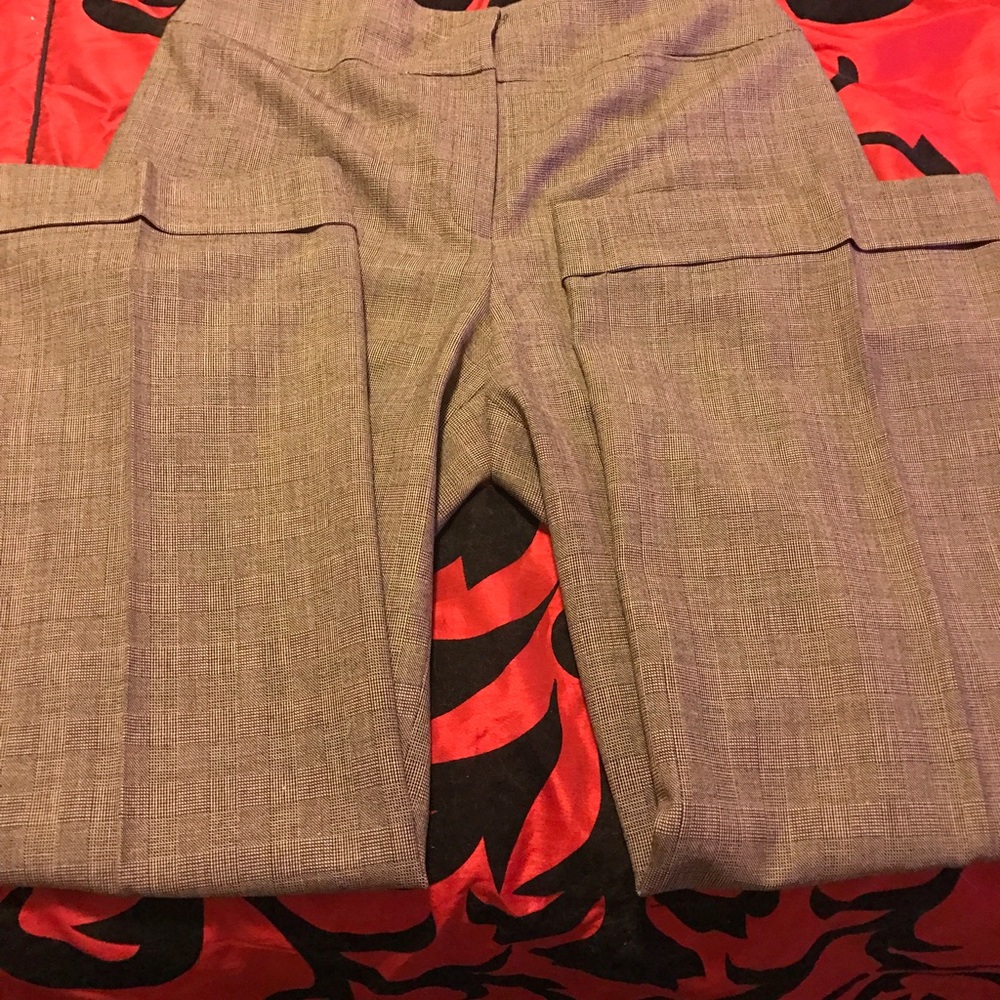 Tan colored dress slacks