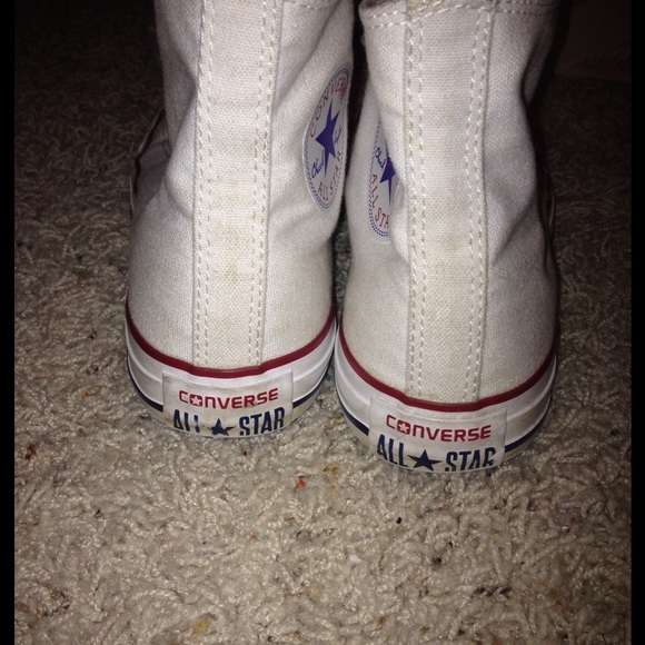 White high top converse😍 - Picture 3 of 3