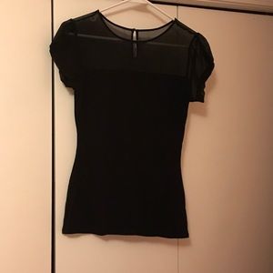 Express black blouse size xs