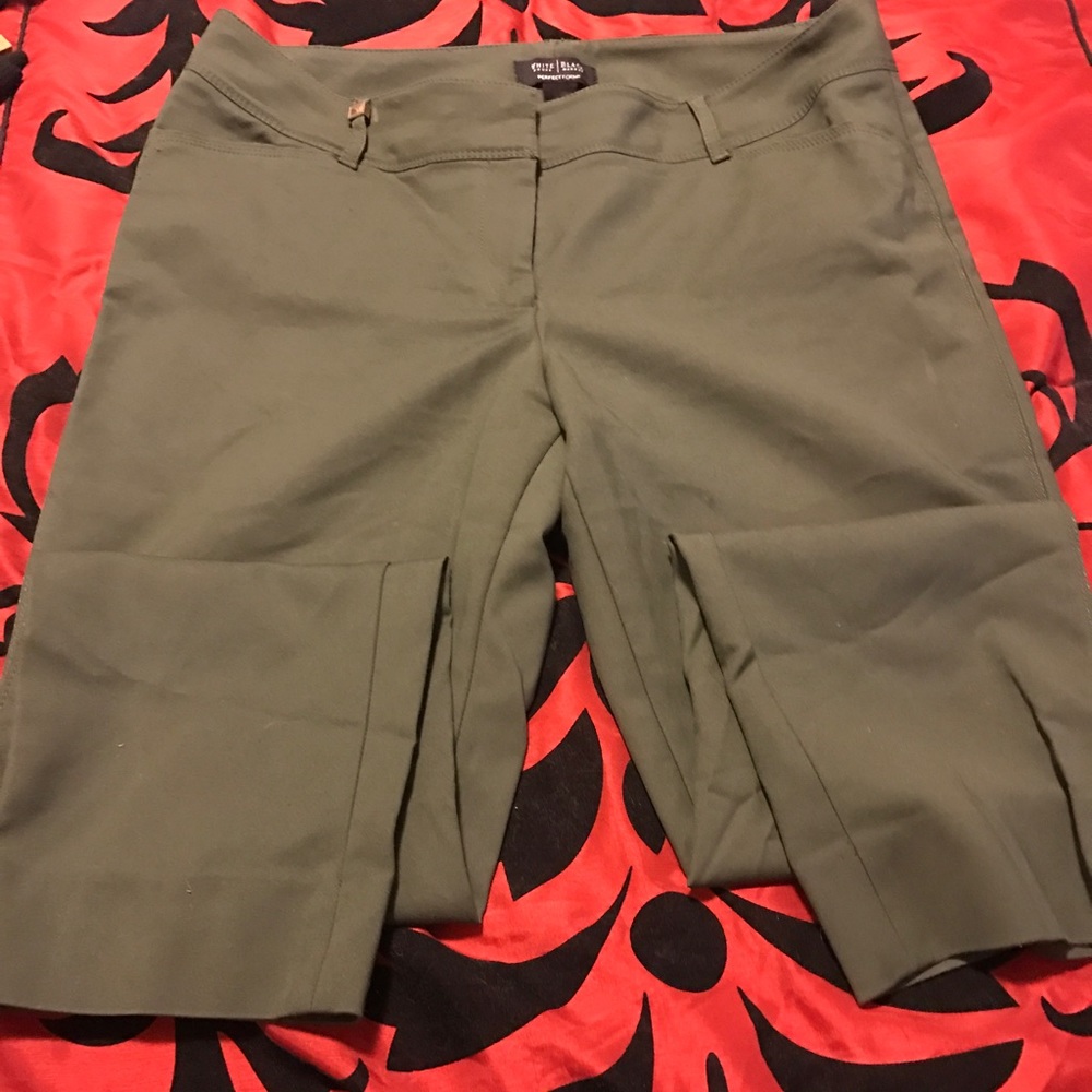 Olive green pants