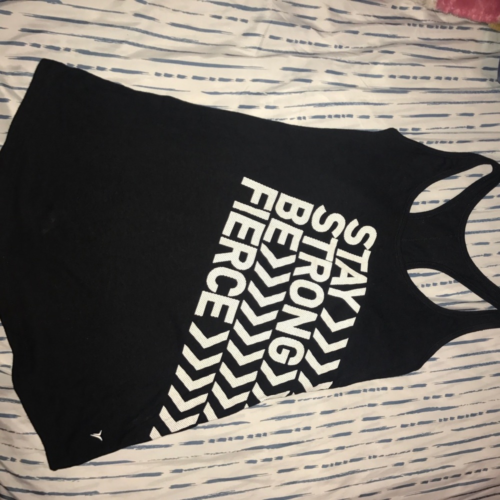 Black Racerback Workout Tank!