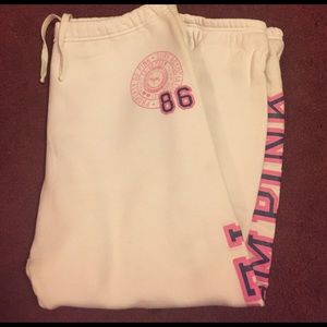 ❌SOLD❌ Victoria's Secret PINK Sweatpant Capris 💕