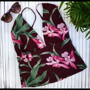 Tommy Bahama Pink Lillie Swimming Top