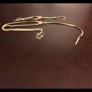 Kendra Scott Carlin Hand Chain and Necklace