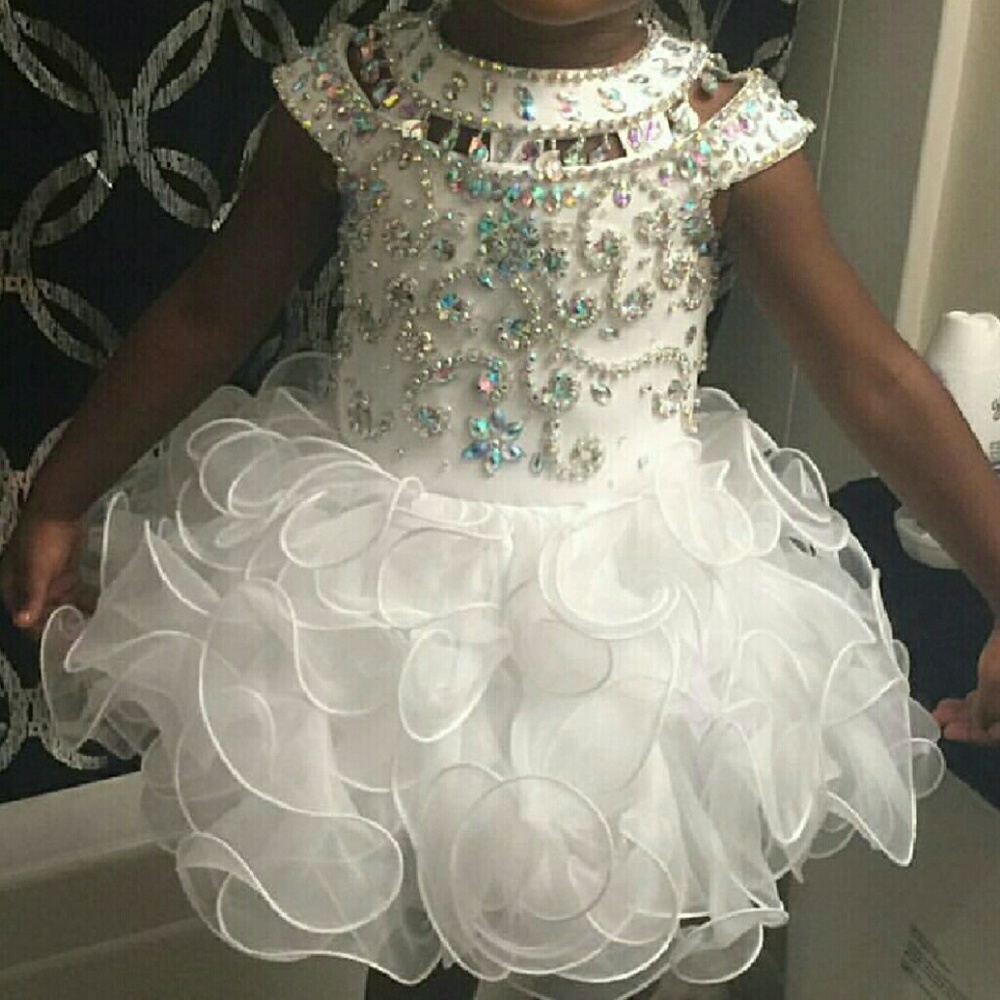 Toddler Cupcake Glitz  Pageant Dress