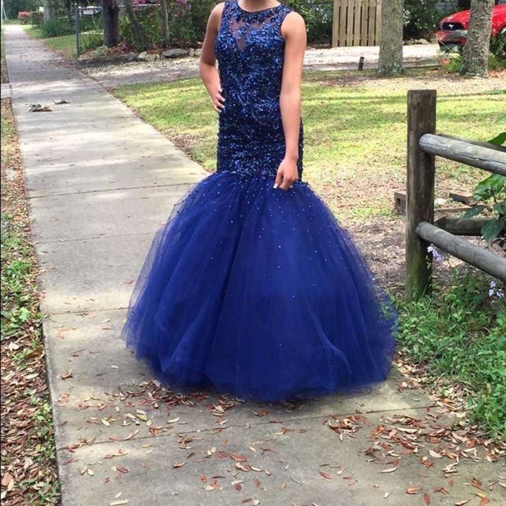 Mori Lee Paparrazi Mermaid Style Prom Dress