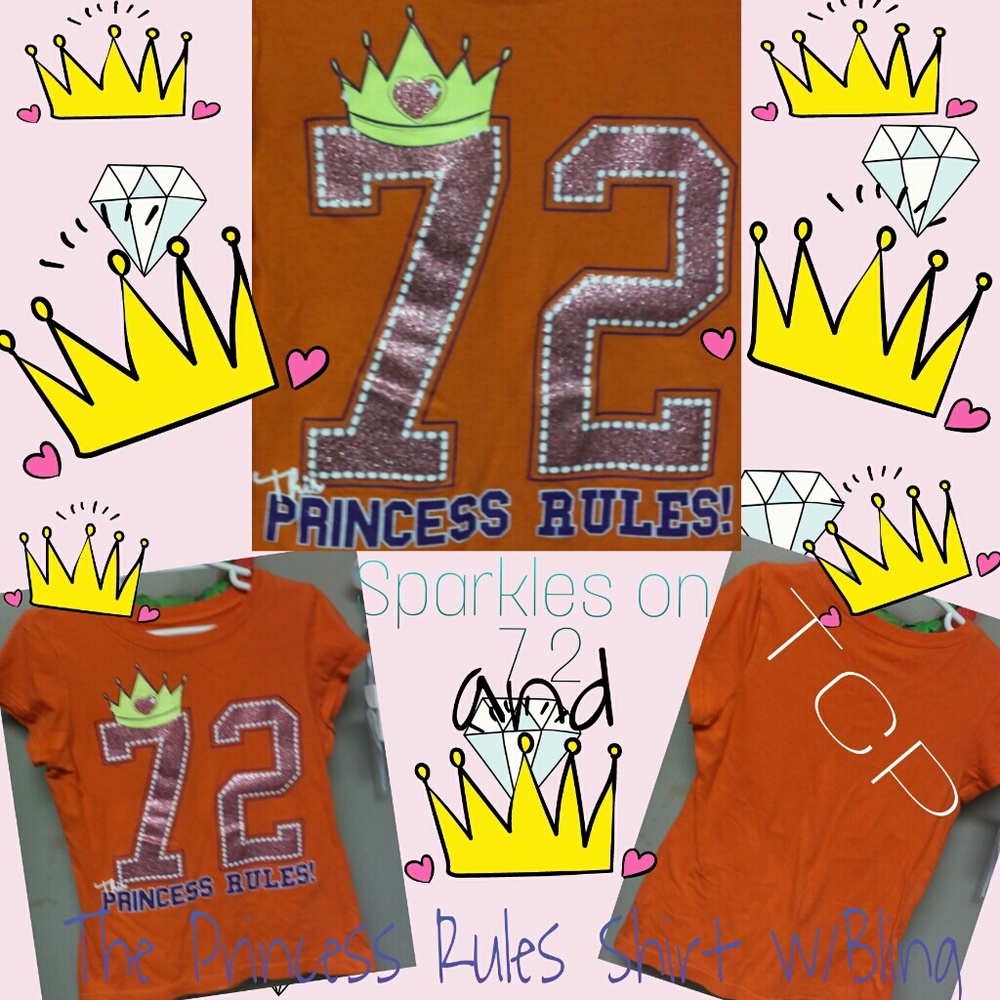 TCP The Princess Rules Brand New Shirt Size 5/6