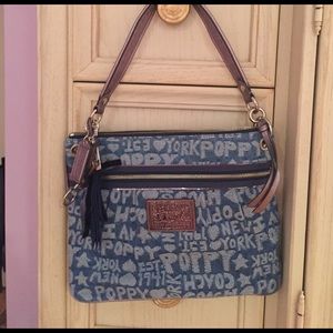 Coach denim bag