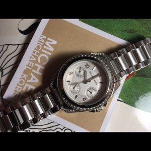 Michael Kors Silver Watch Never been worn