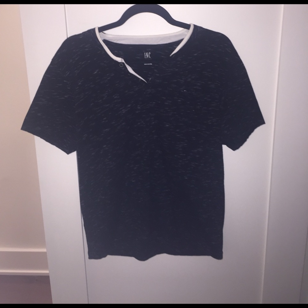 INC men's short sleeved shirt