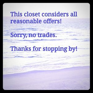 Welcome to my closet!