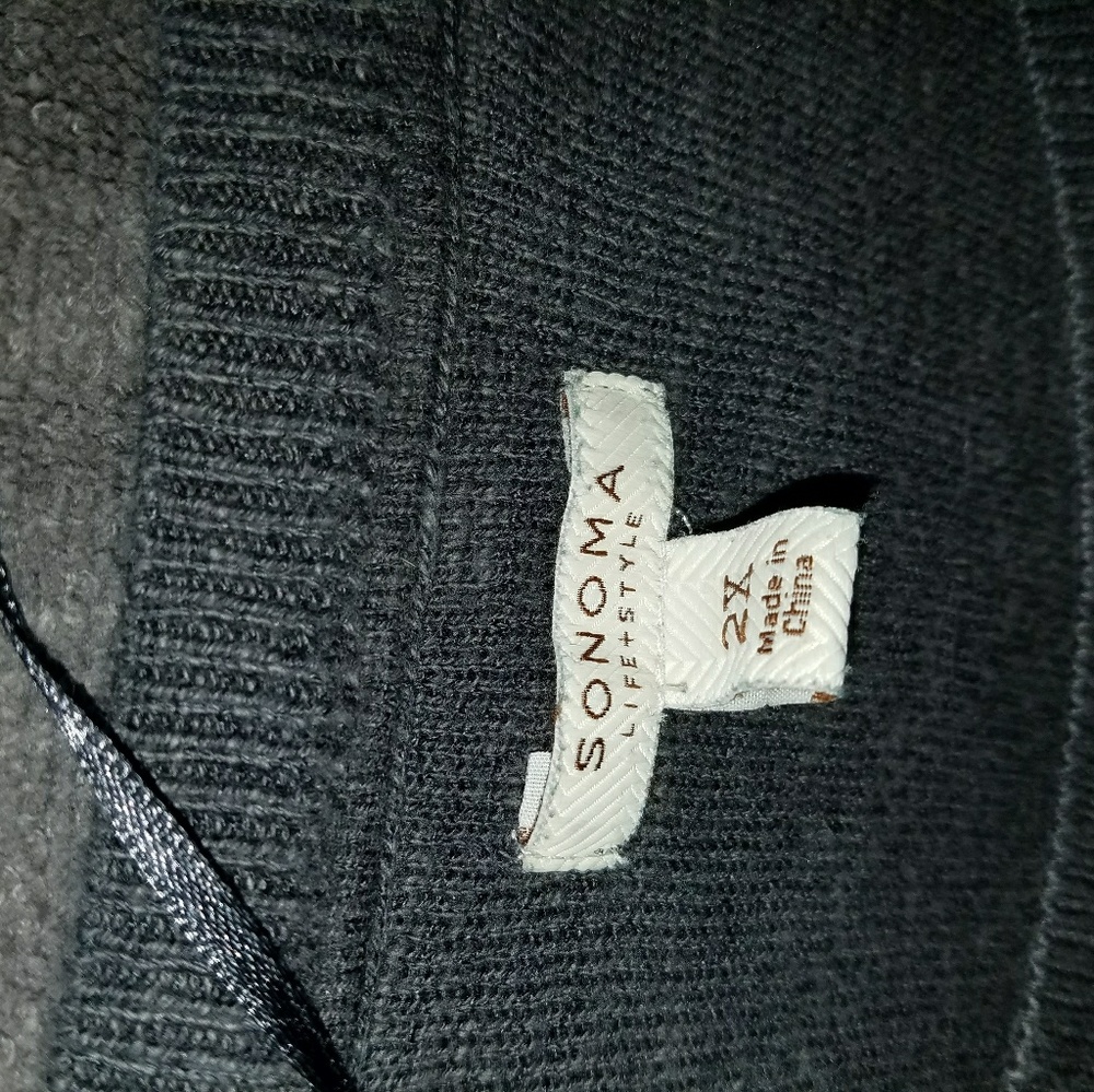 Sonoma brand grey sweater, size 2X
