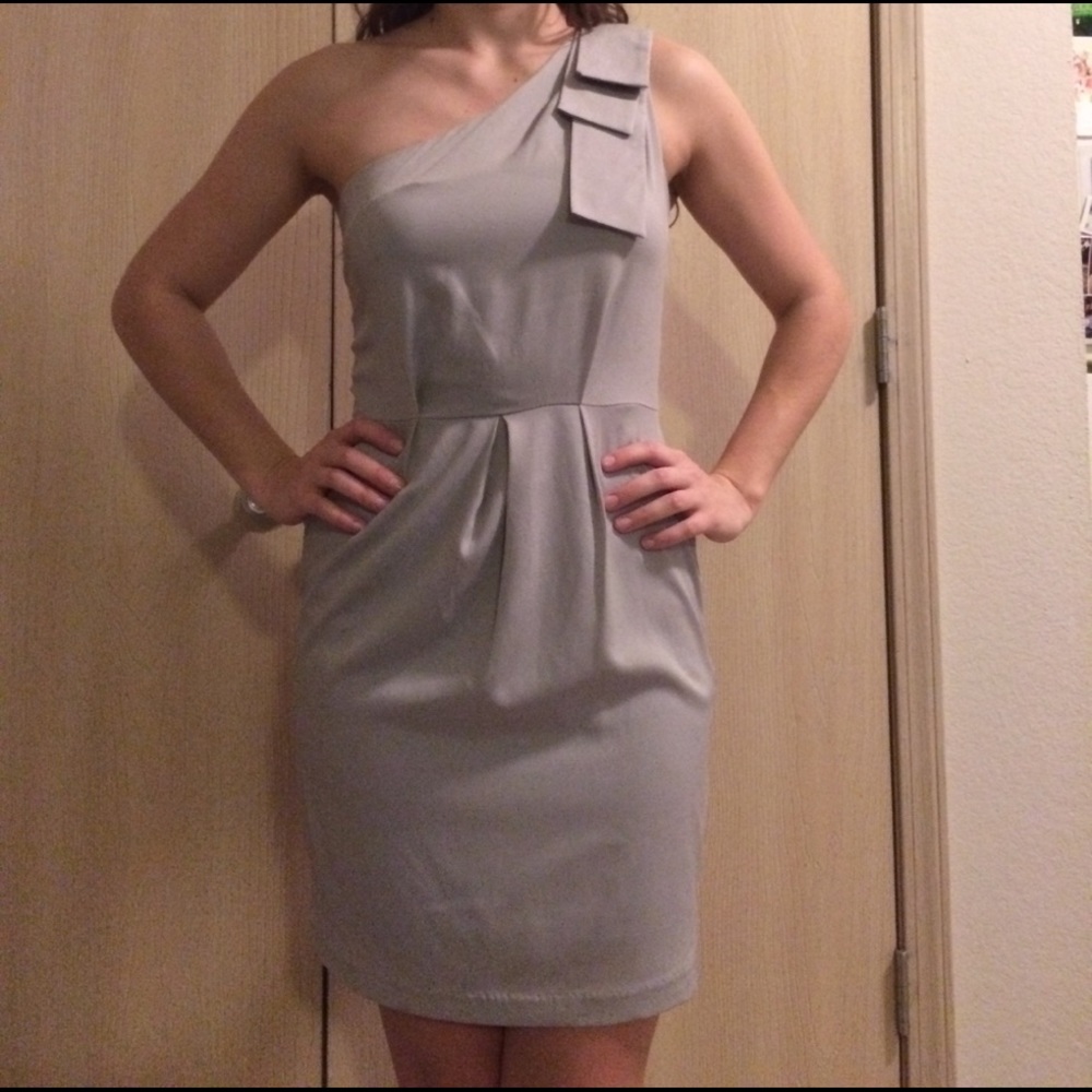 Renee C. One Strap Dress