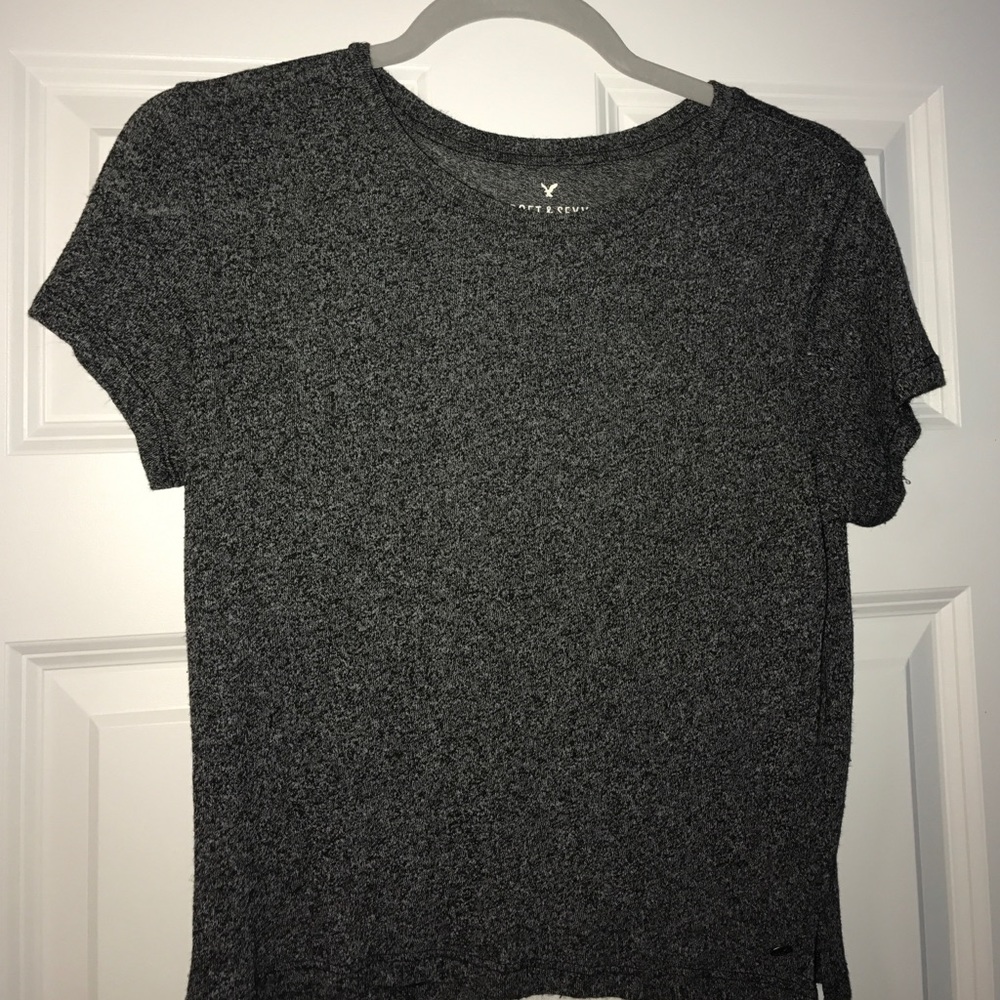 Heathered Crop Top (AE)