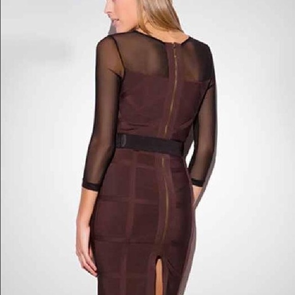 Chocolate Dreams Bandage Dress - Picture 5 of 6