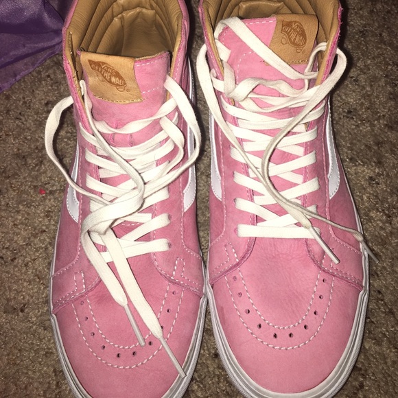 Vans Shoes - Pink vans sk8 hi