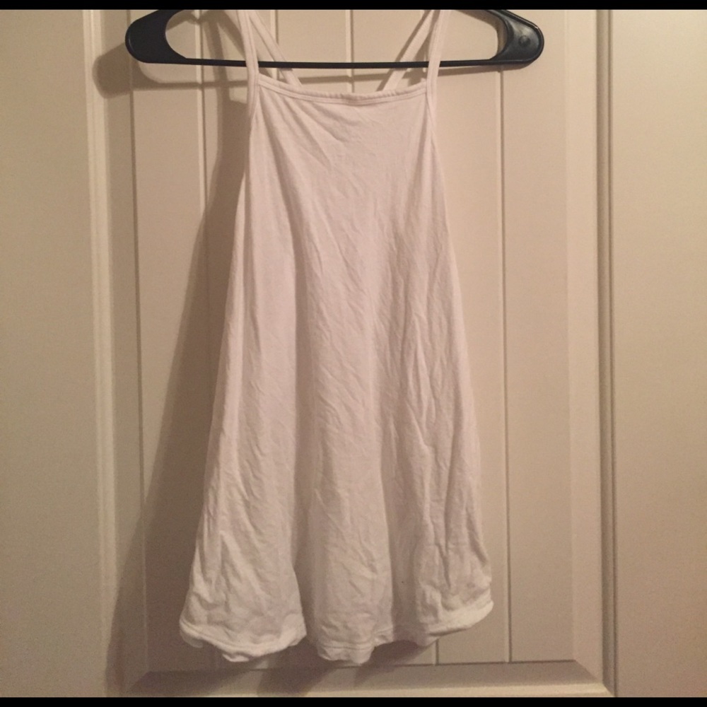 White muscle tank