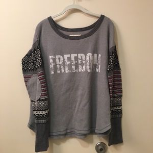 Free People Thermal long sleeve