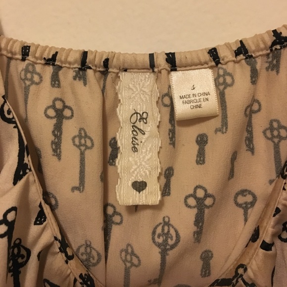 Anthropologie Eloise key print dress - Picture 4 of 4