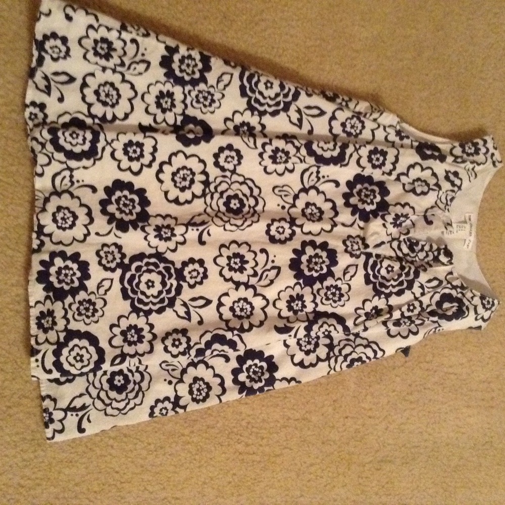 Gap blue and white dress