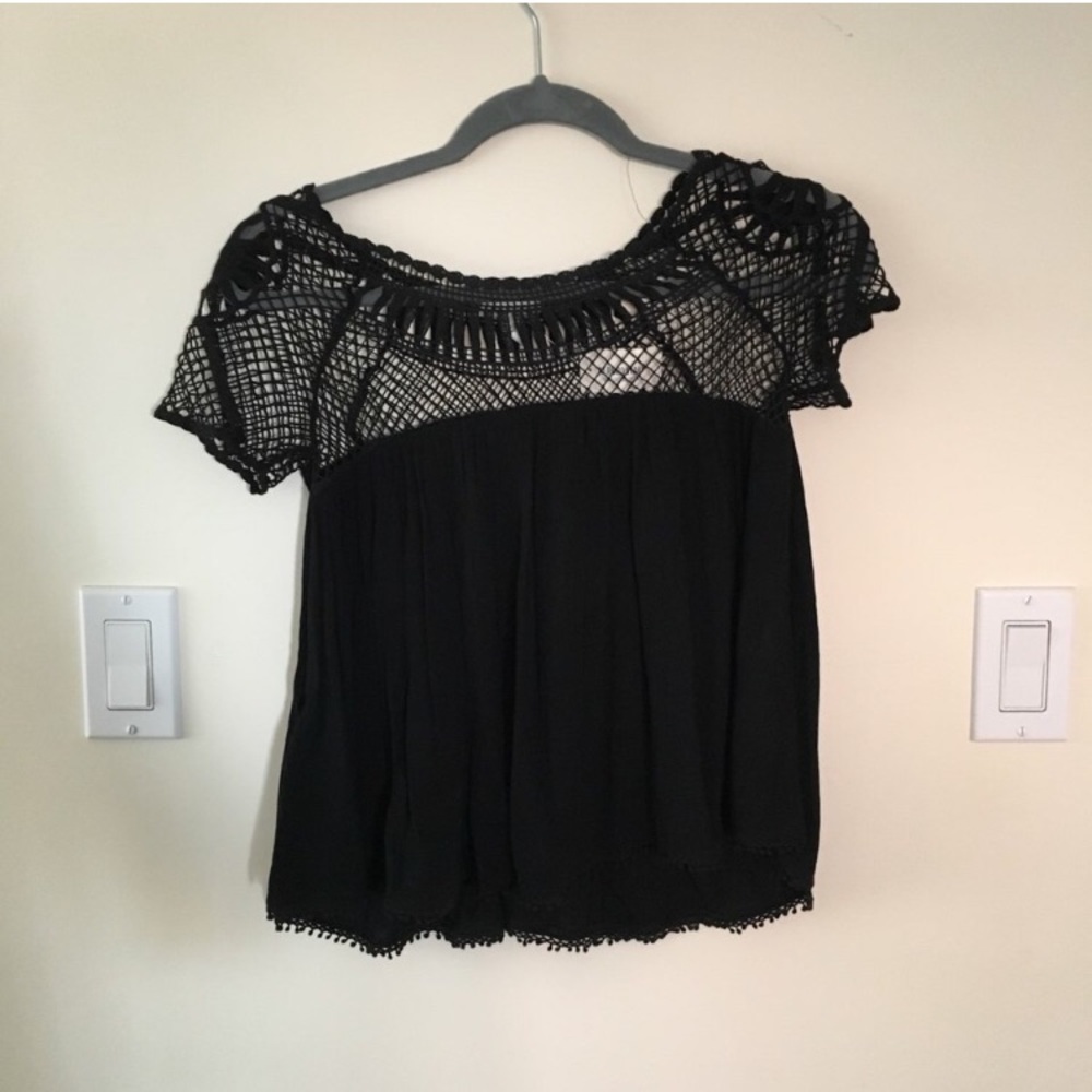 Lacey Black Shirt