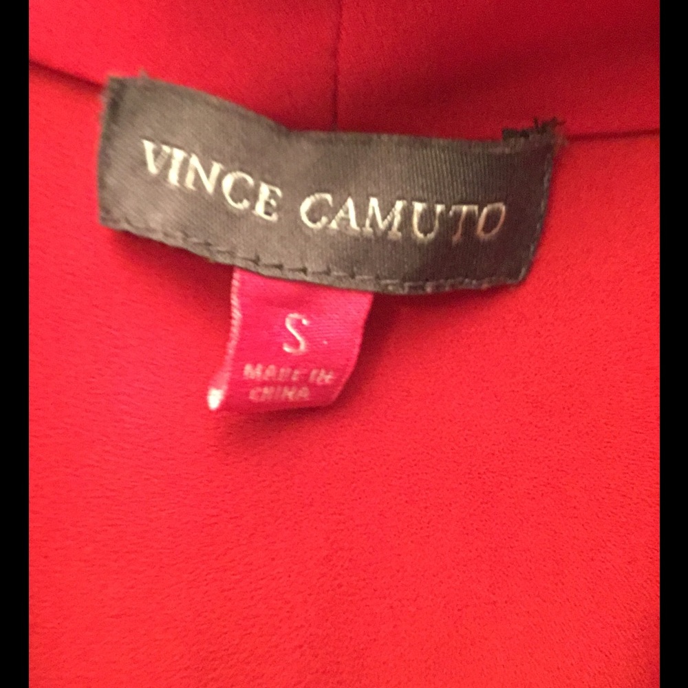 100% Polyester Wrap Front Top - image 4