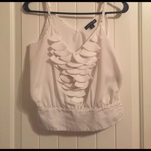 Ruffle crop top