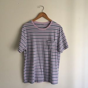 Urban Outfitters Striped Pocket Unisex T-Shirt