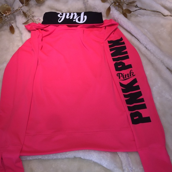 Sold OnⓂ️Victoria Secret 1/4 Zip Ultimate Pullover - Picture 4 of 4