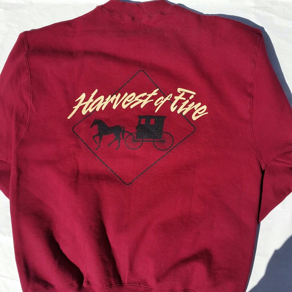 HARVEST OF FIRE SWEATSHIRT HALLMARK