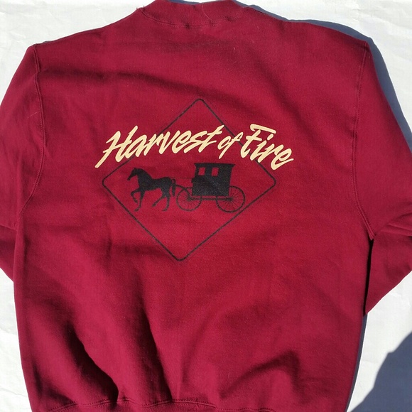 Fruit of the Loom Other - HARVEST OF FIRE SWEATSHIRT HALLMARK