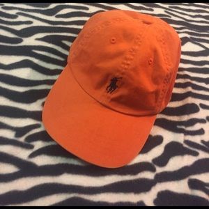 MUST GO 🎉🎊Orange polo hat by Ralph Lauren