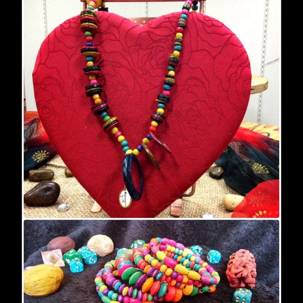 💕New Fashion Coconut Shell accessories🌴Set.
