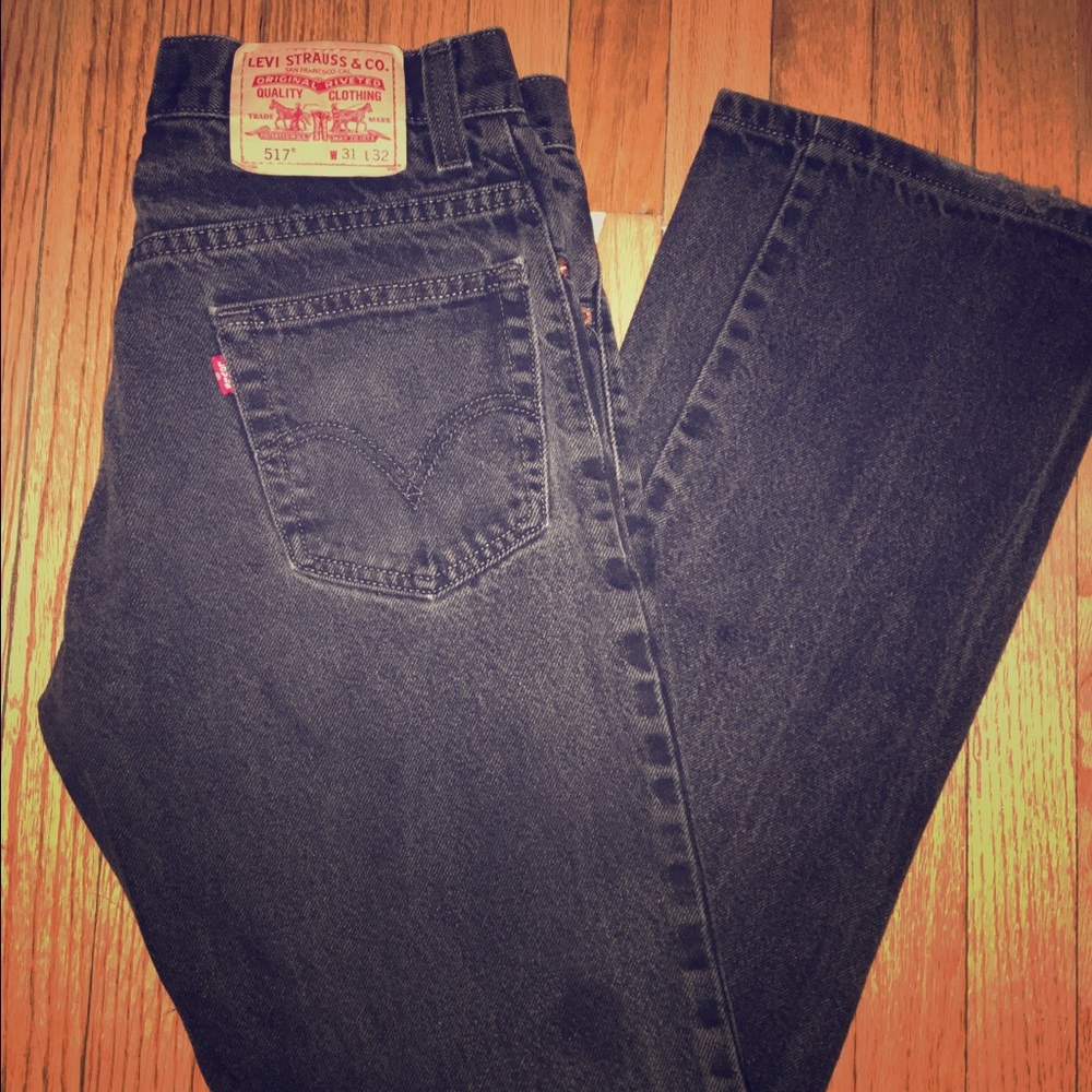 Men 517 Levi Strauss jeans. 31 waist 32 length