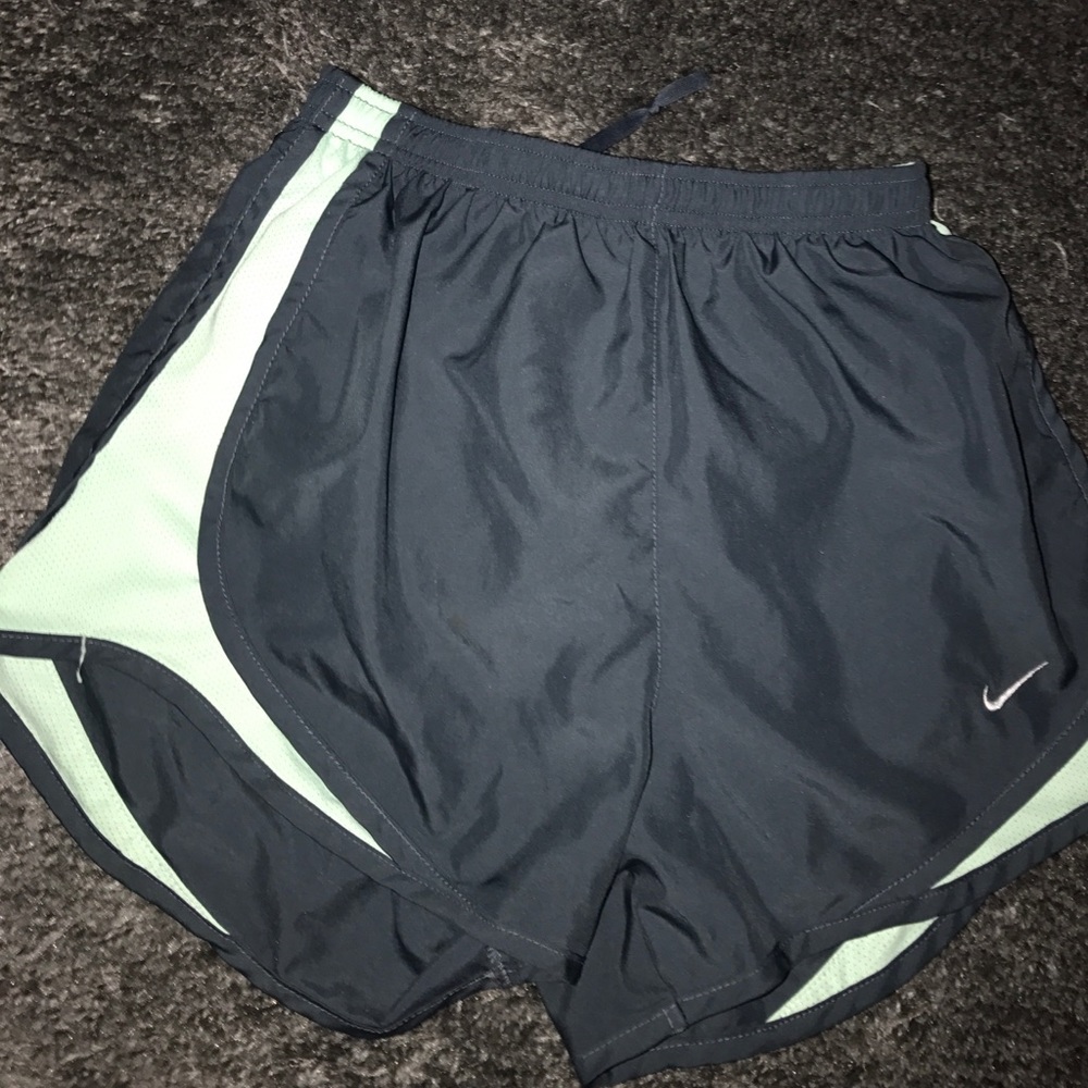 Nike Mint/Gray track shorts