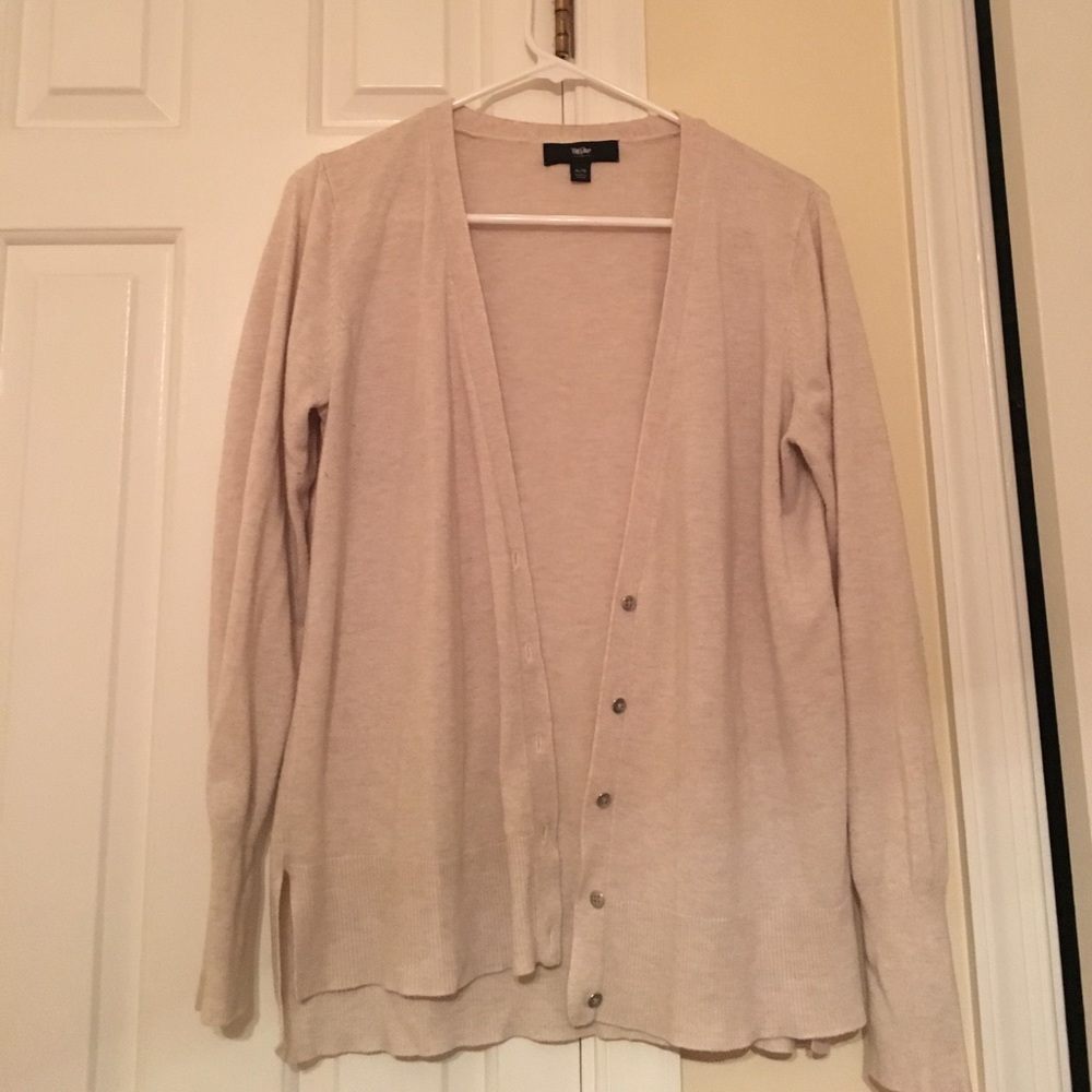 Mossimo Cream Cardigan