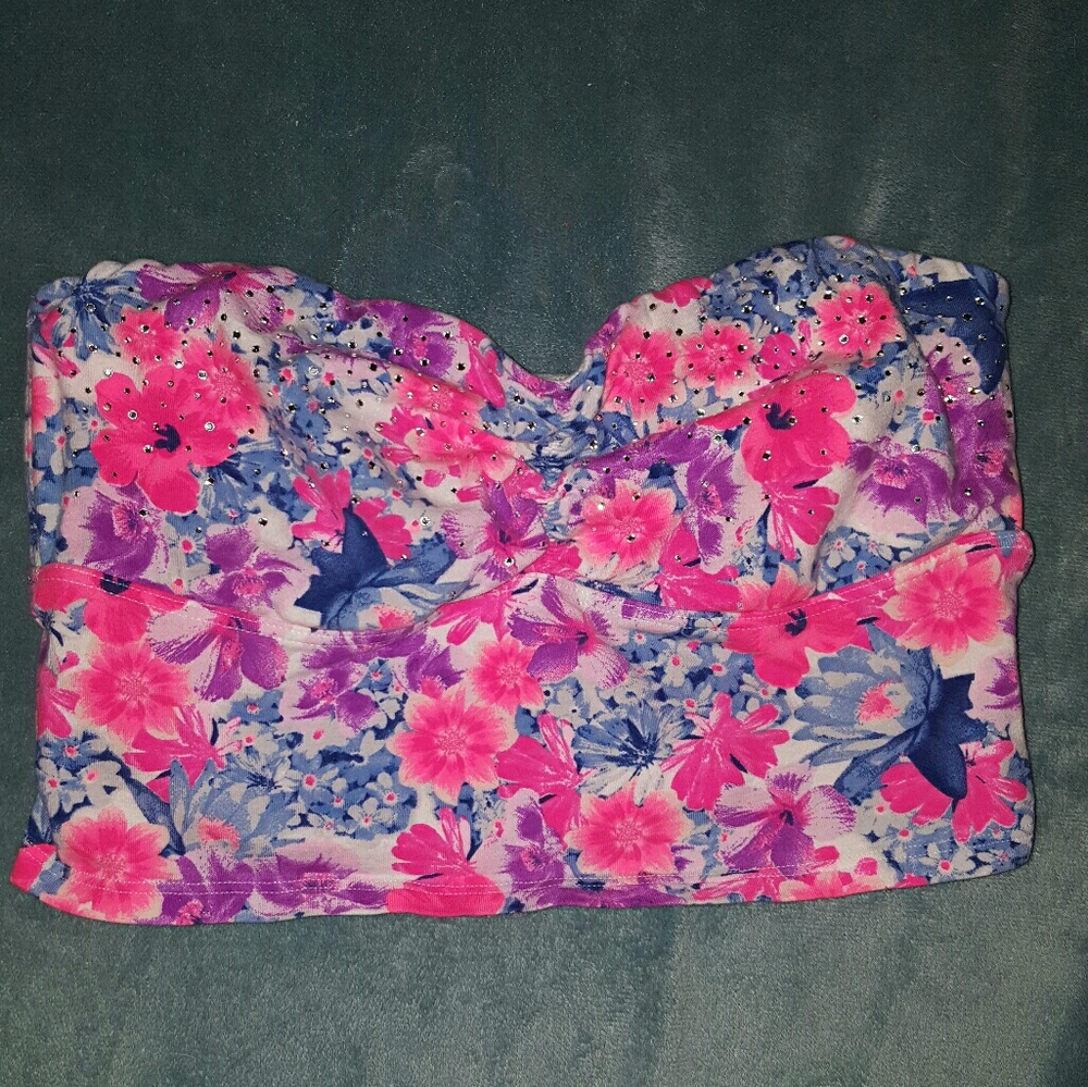 VICTORIA SECRET  Pink Cute Bandeau size medium