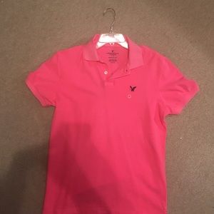 American Eagle Collard Shirt