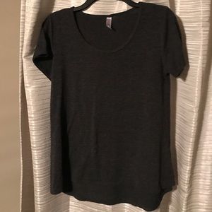 XS Charcoal Heathered LLR Classic T